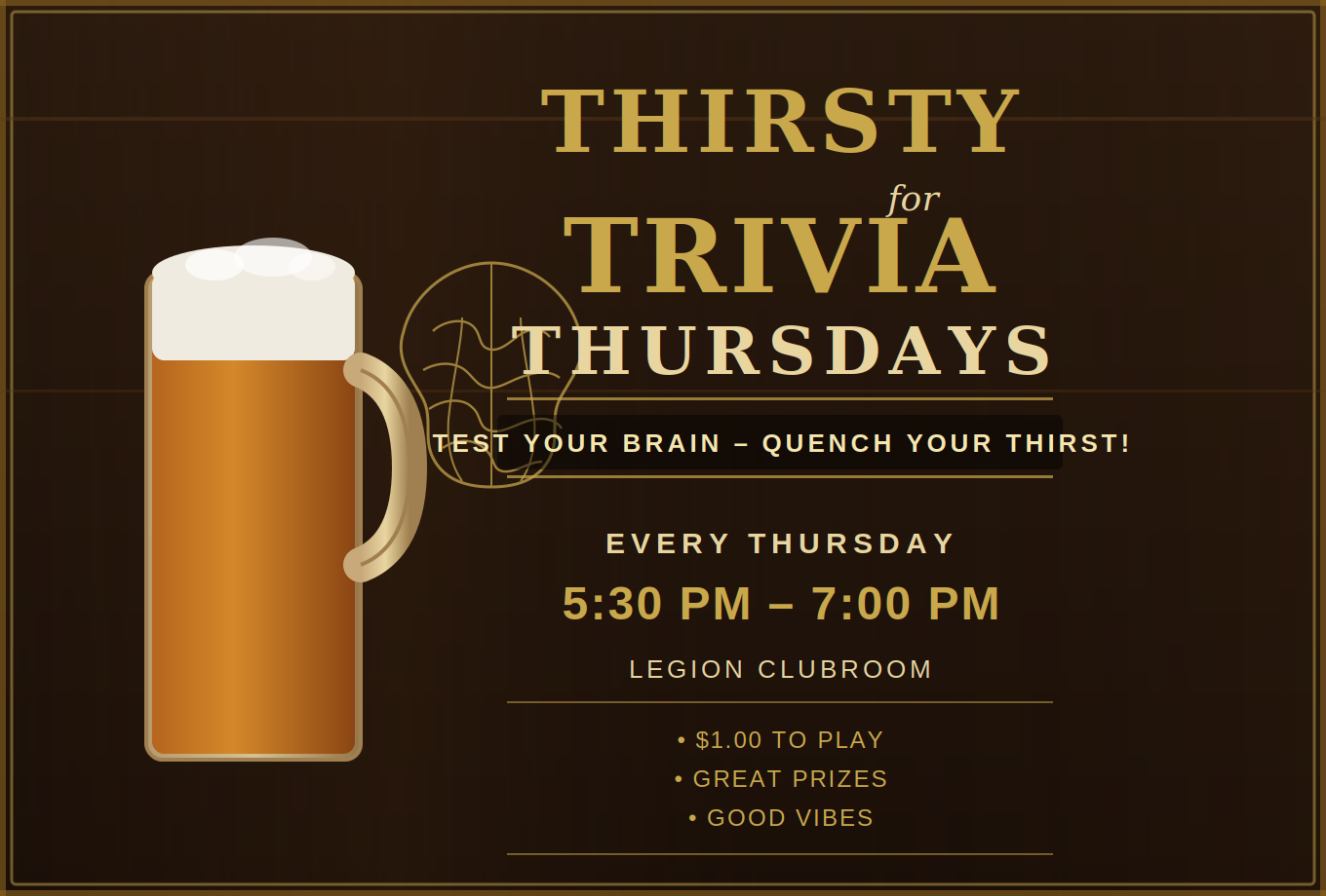thirsty for trivia